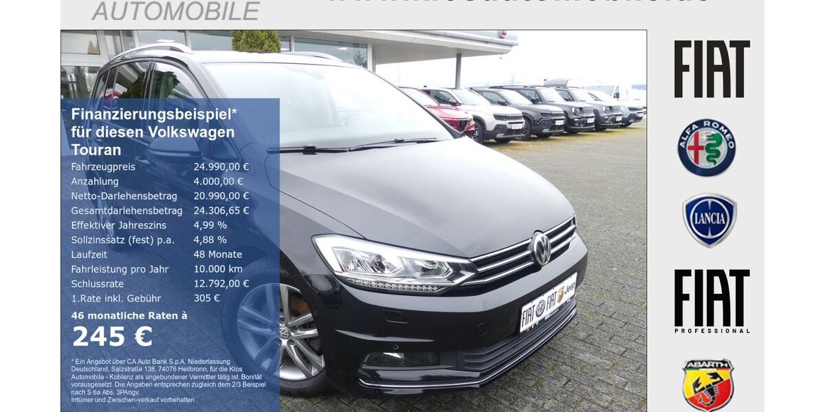 VW Touran 58.038 km 24.990 &euro; Koblenz 56072