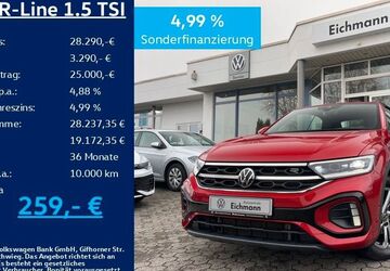 VW T-Roc 50.500 km 28.290 &euro; Heiligenroth 56412