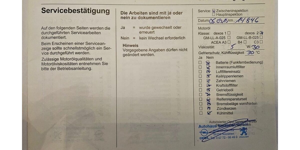 Opel Insignia 107.822 km 7.499 &euro; Kobern-Gondorf 56330