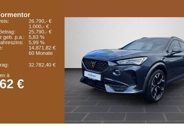 Cupra Formentor 98.327 km 26.290 &euro; Mayen 56727