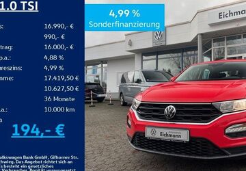 VW T-Roc 57.600 km 16.490 &euro; Heiligenroth 56412