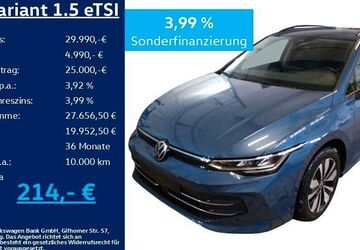 VW Golf 9.700 km 29.990 &euro; Heiligenroth 56412