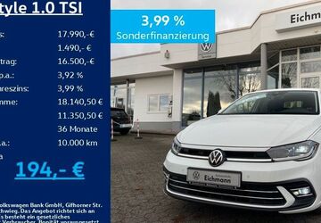 VW Polo 13.600 km 17.990 &euro; Heiligenroth 56412